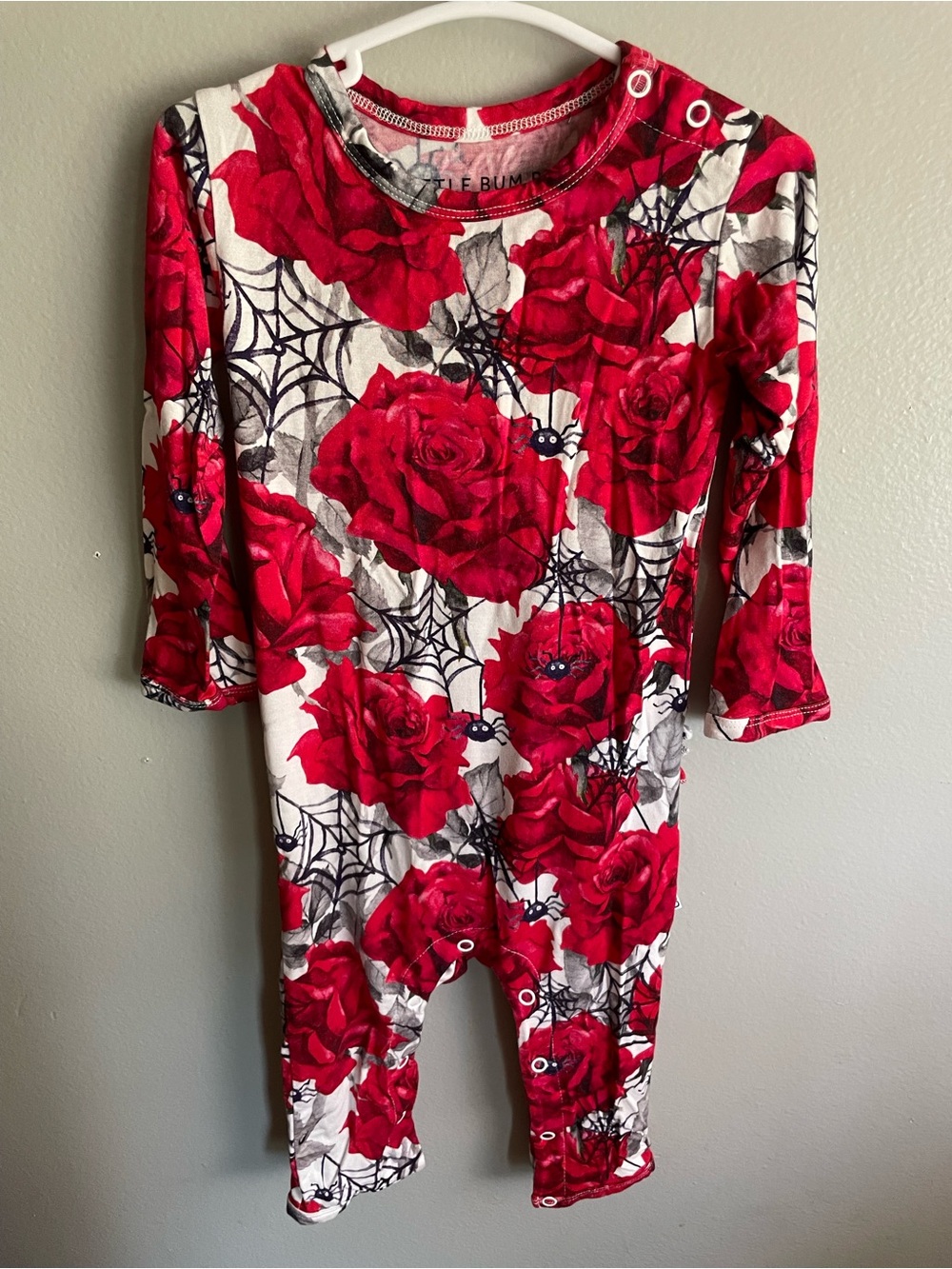 12/18 Little Bum Bums Scarlett’s Web Romper